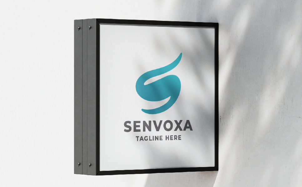 Senvoxa Letter S Pro Logo Template