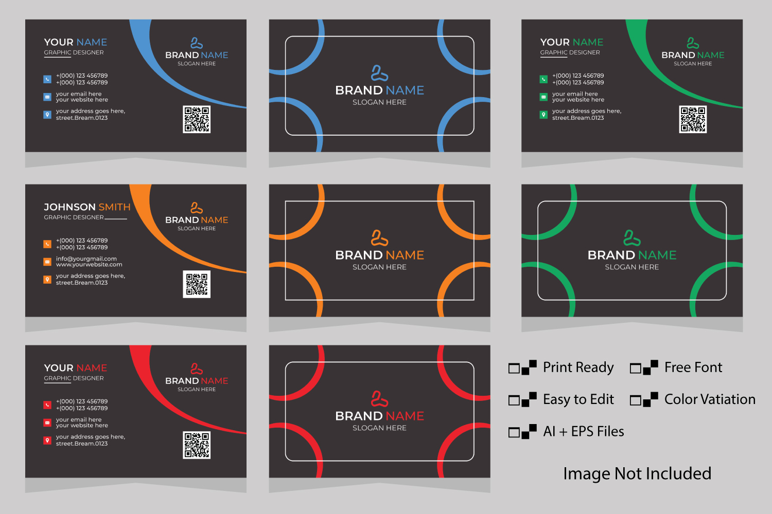 Luxury and modern Business card Design