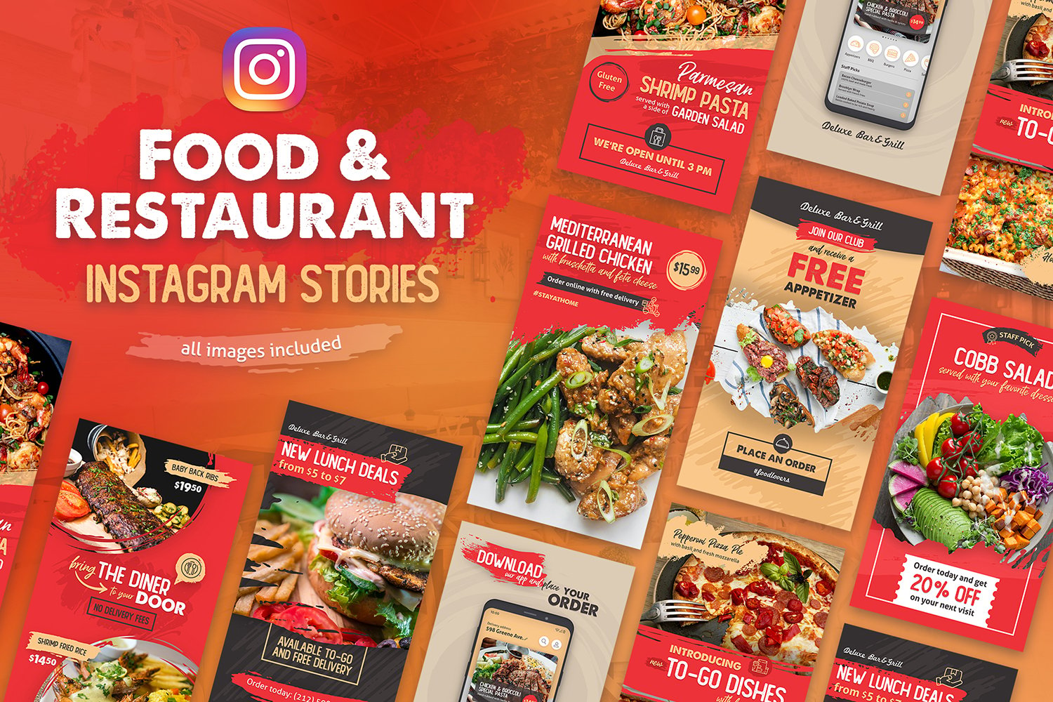 Food and Restaurant Instagram Stories