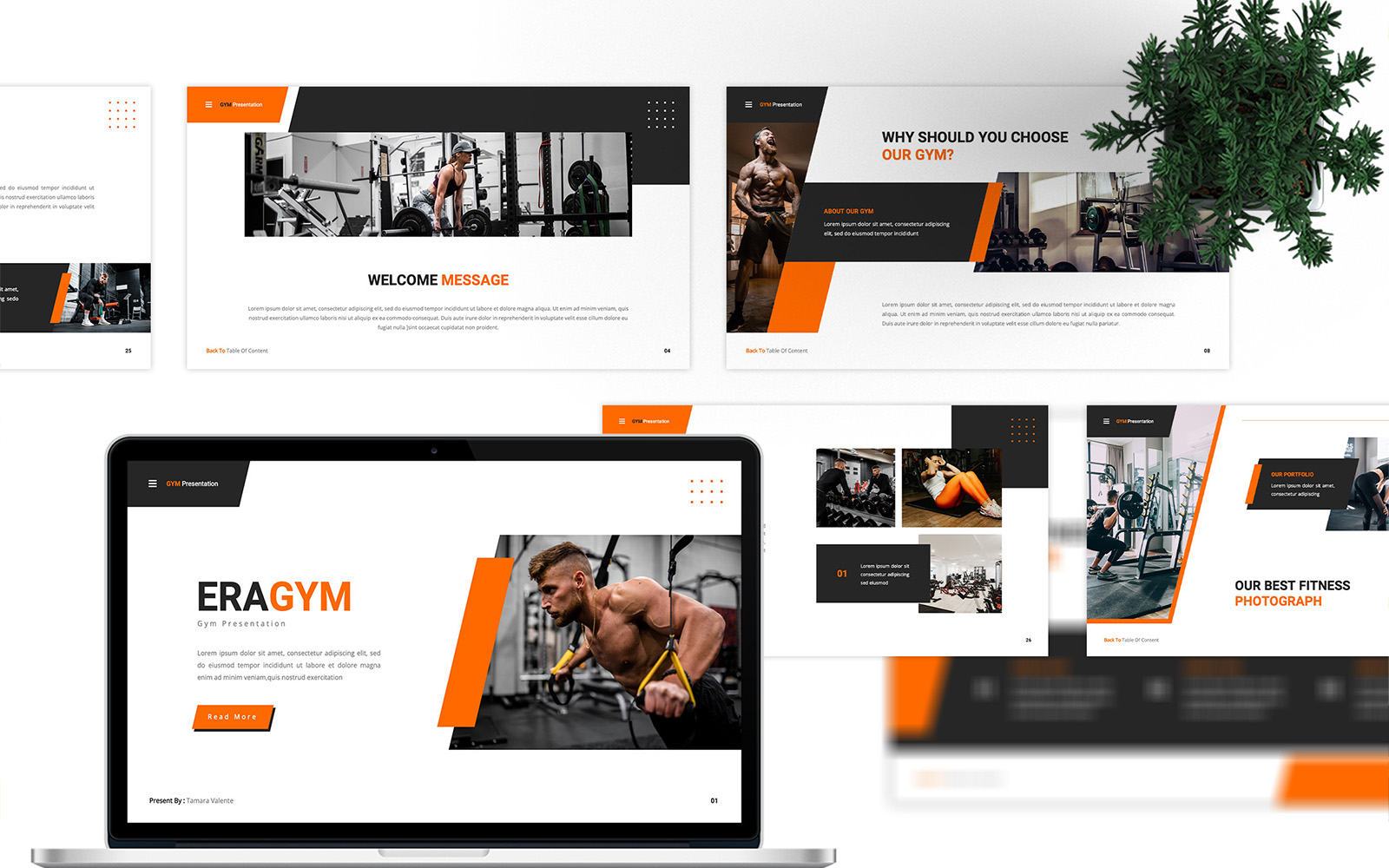 Eragym - Gym Keynote Template