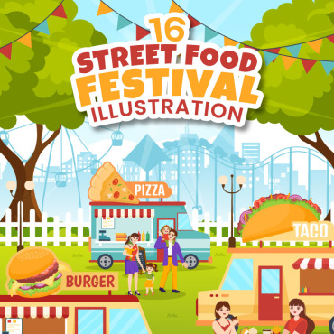 Food Festival Illustrations Templates 336845