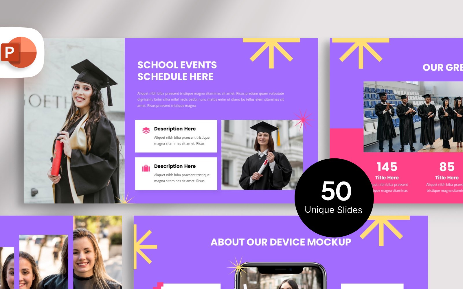 Virtual Graduation Presentation Template