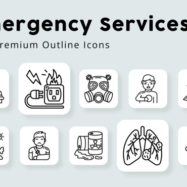 Services Ambulance Icon Sets 336881