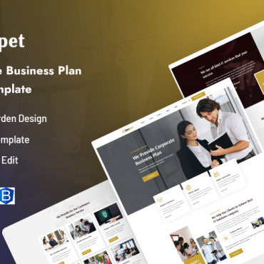 Business Company Responsive Website Templates 336919