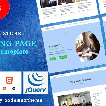 Book Bootstrap Landing Page Templates 336929