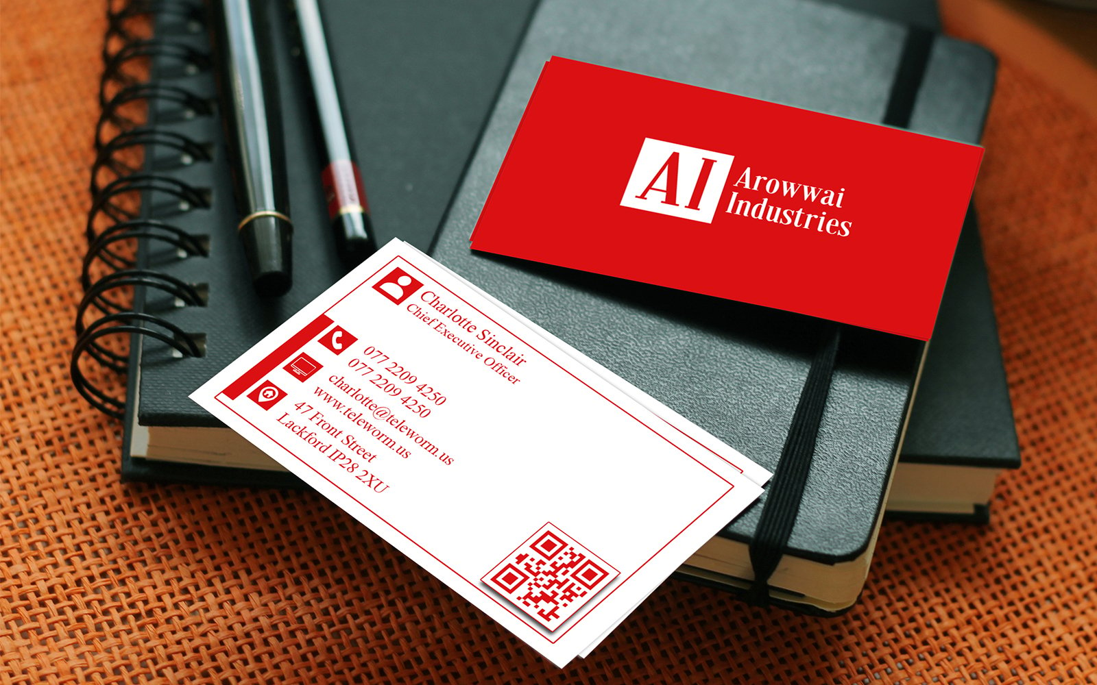Business Card Template - Office Visiting Car
