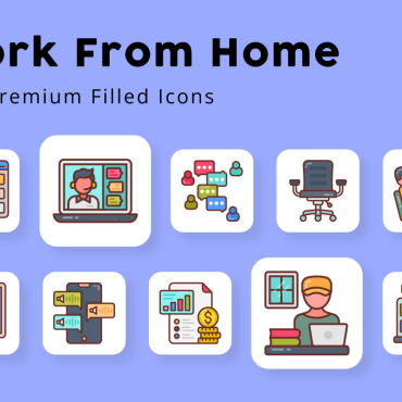 From Home Icon Sets 337203
