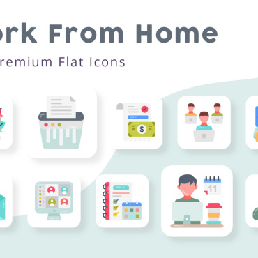 From Home Icon Sets 337205