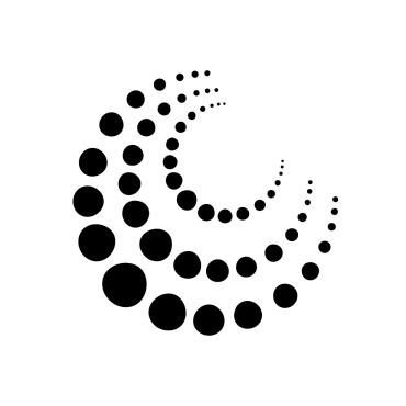 Circle Halftone Logo Templates 337258