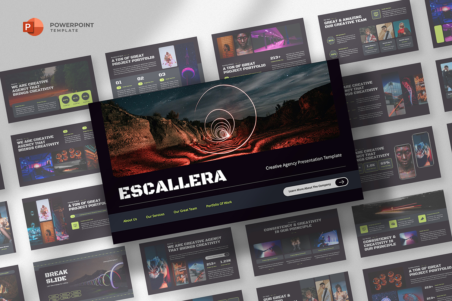 Escallera - Creative Agency Powerpoint Template
