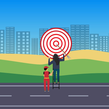 Bullseye Dartboard Stock Video 337464