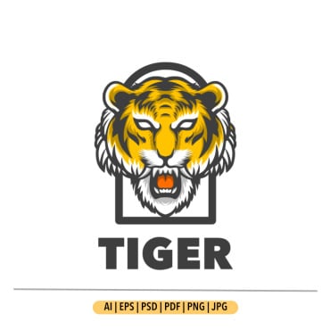 Template Tiger Logo Templates 337597