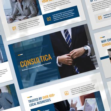 Consulting Consultant PowerPoint Templates 337790