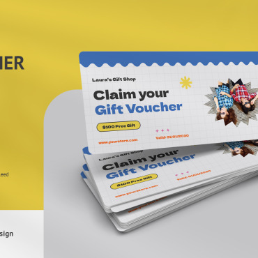Coupon Template Corporate Identity 337829