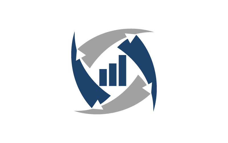 Business Data Transfer logo template design