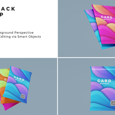 Cards Concept Product Mockups 338012