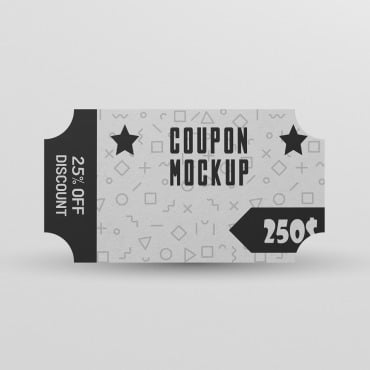 Card Coupon Product Mockups 338074