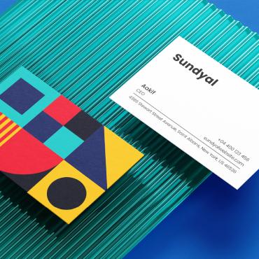 Card Business Corporate Identity 338122