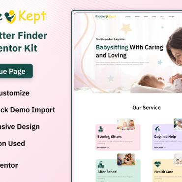 Finder Baby Elementor Kits 338223
