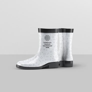 Boot Wellington Product Mockups 338253