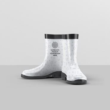 Boot Wellington Product Mockups 338254