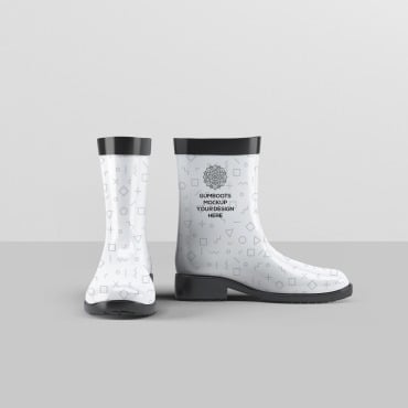 Boot Wellington Product Mockups 338258