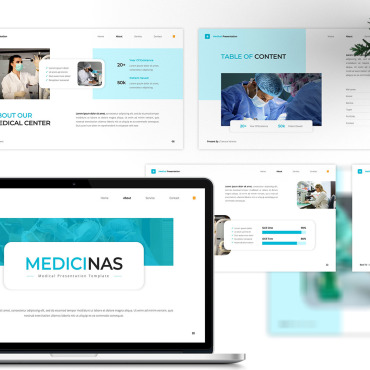 Clinic Doctor PowerPoint Templates 338299