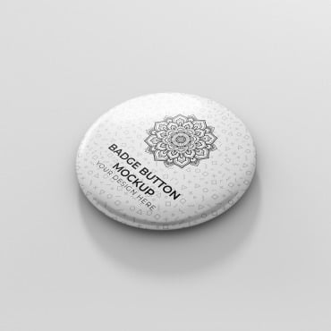 Round Button Product Mockups 338414