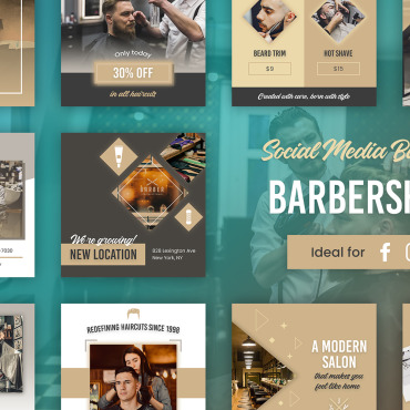 Shop Barbershop Social Media 338425