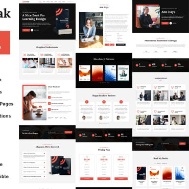 Business Clean Landing Page Templates 338446