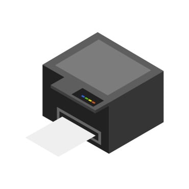Photocopier Print Vectors Templates 338475