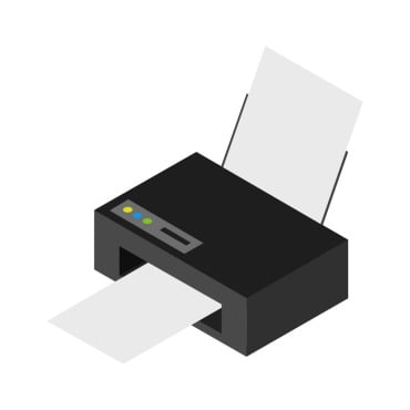 Photocopier Print Vectors Templates 338476