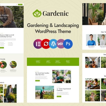 Landscape Landscaping WordPress Themes 338652