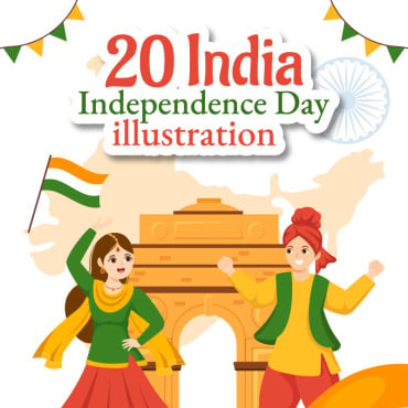 Day India Illustrations Templates 338721