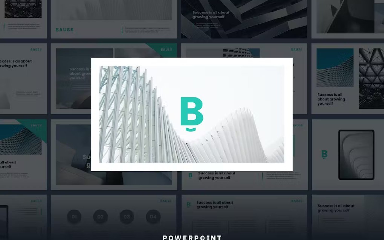 BAUSS - Simple Corporate Powerpoint Template