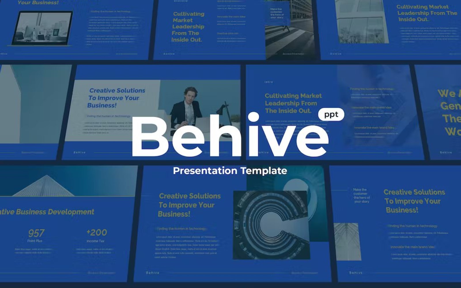 Behive - Powerpoint Template Presentation