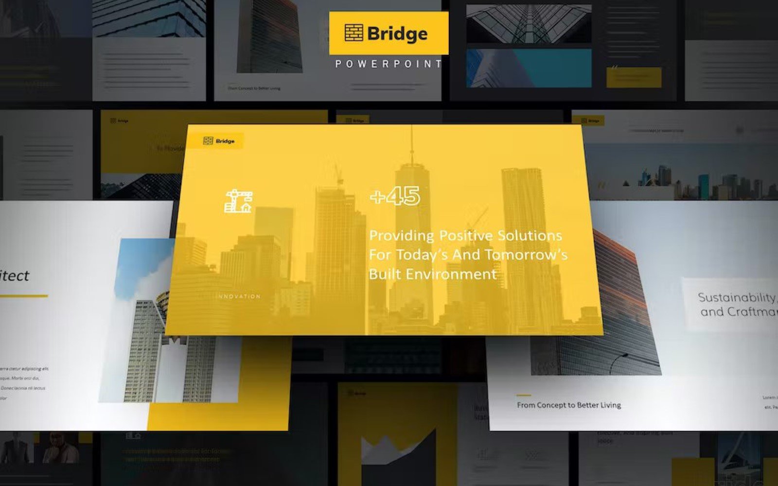 Bridge - Architect & Developer Powerpoint Template