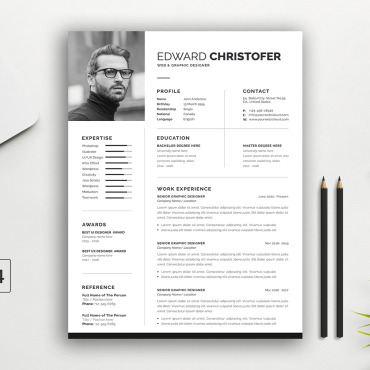 Clean Professional Resume Templates 338886