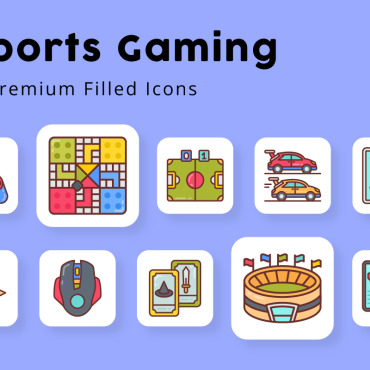 Gaming Competitive Icon Sets 339006