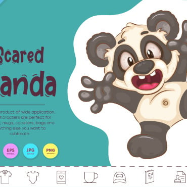 Illustration Panda Vectors Templates 339217