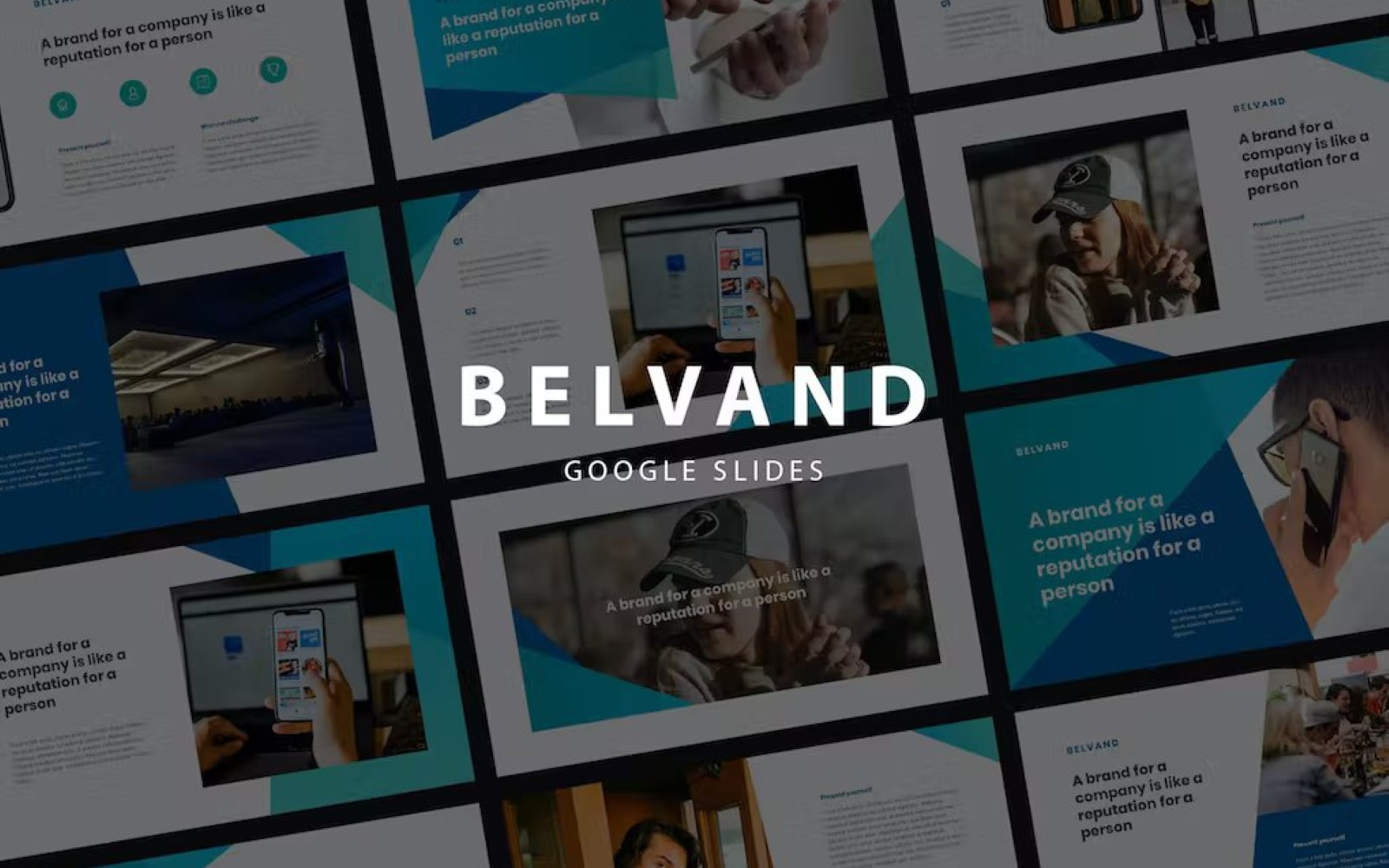BELVAND - Corporate Google Slides Template