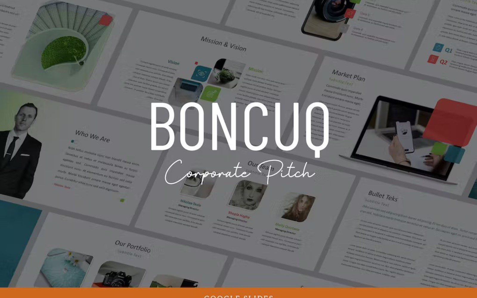 Boncuq - Corporate Google Slides Template
