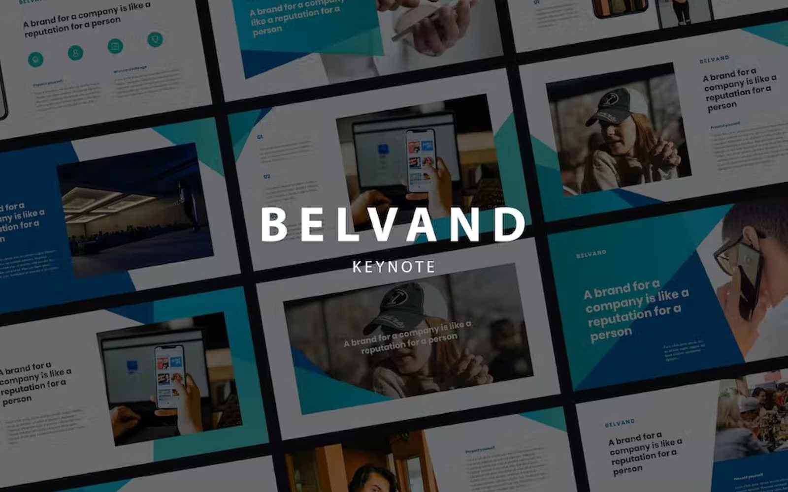 BELVAND - Corporate Keynote Template