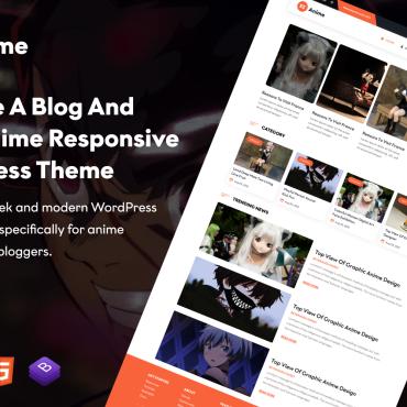 Magazine Media WordPress Themes 339517