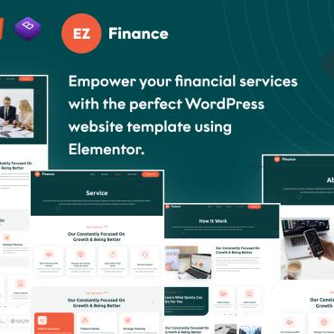 Responsive Finance WordPress Themes 339519