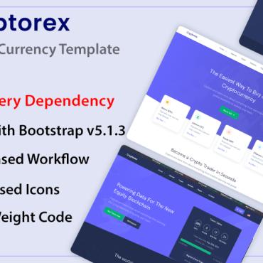 Blockchain Buy Website Templates 339524