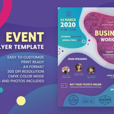 Conference Flyer Corporate Identity 339564