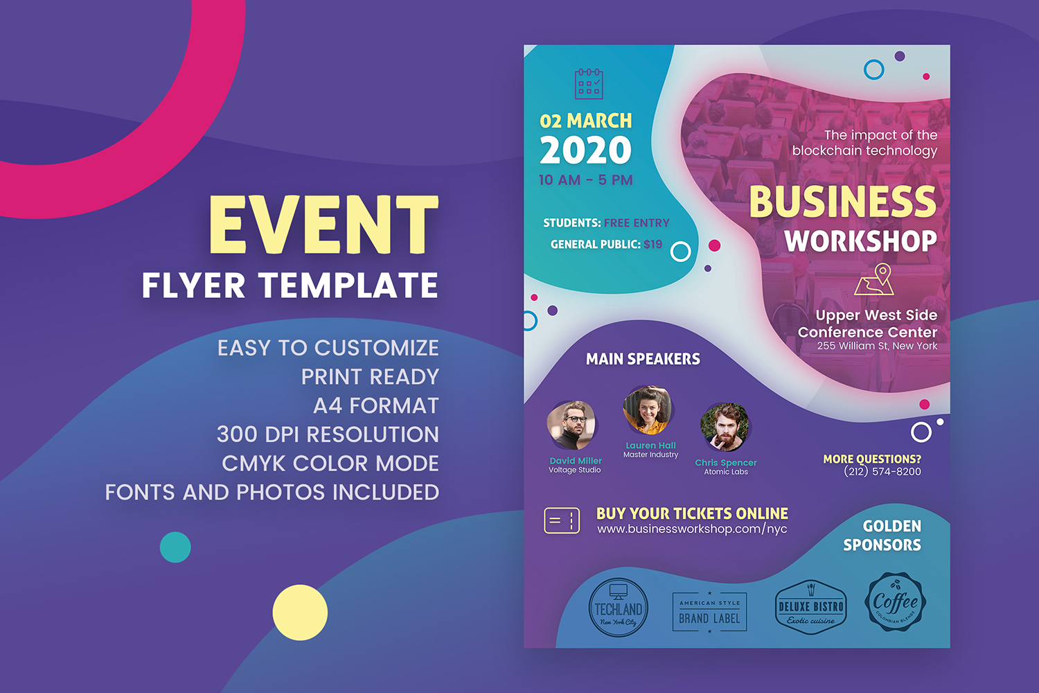 Conference Event Flyer Template