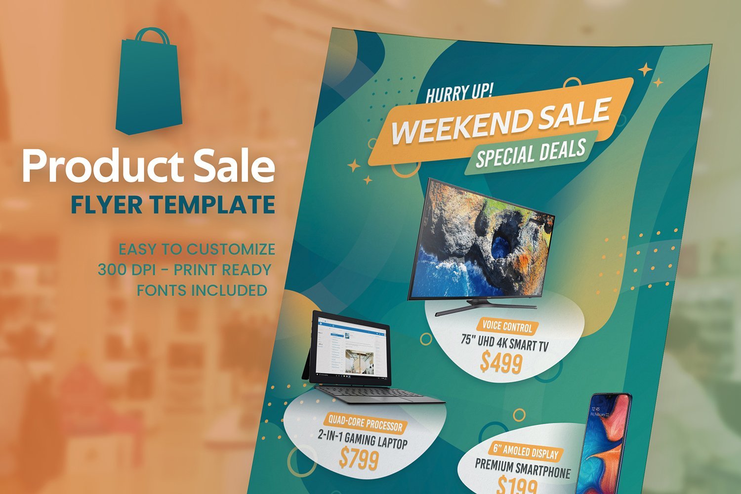 Product Sale Flyer Template