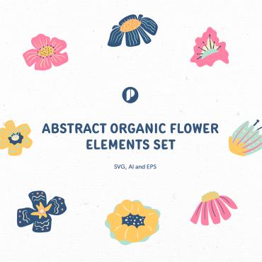 Abstract Flower Illustrations Templates 339667